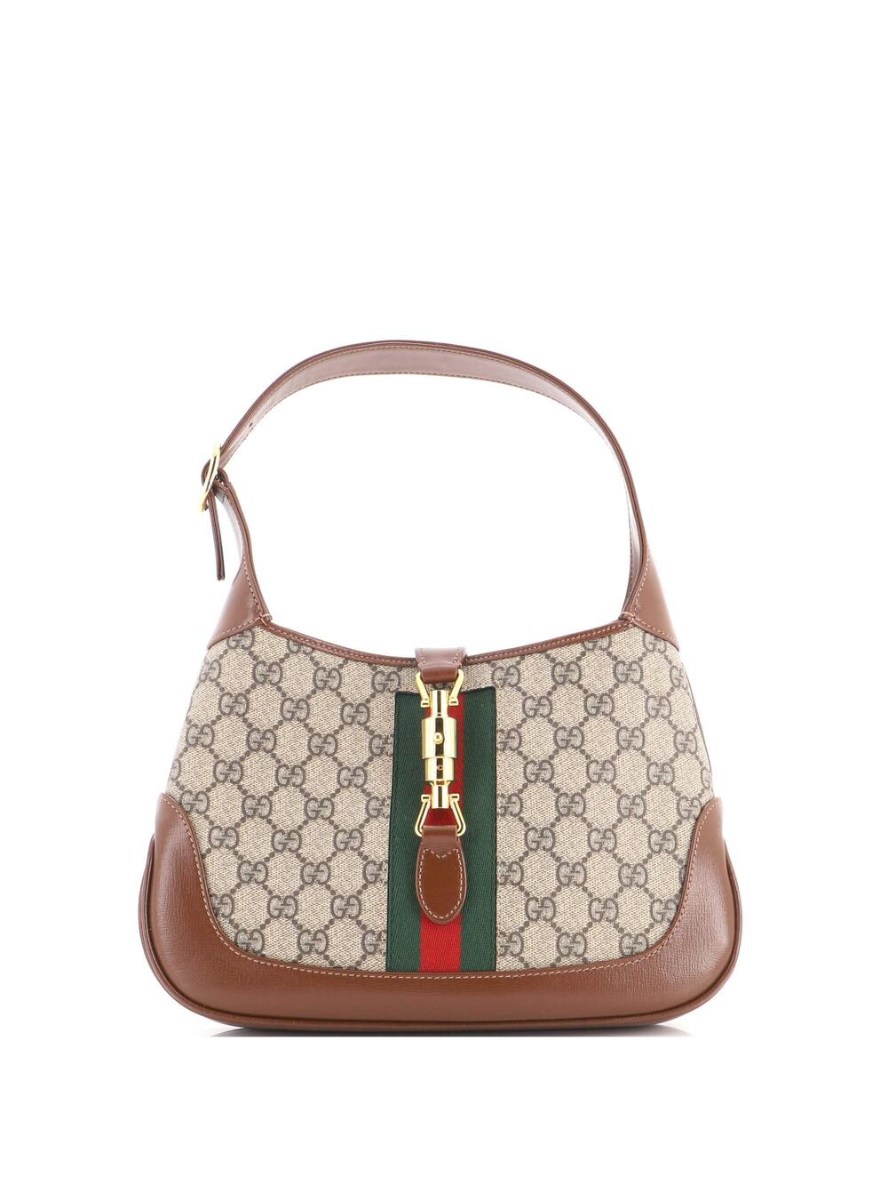 Gucci Jackie Hobo Gg Coated Canvas #337317G22B